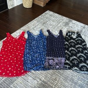 4 Brand NEW Gap dresses - S